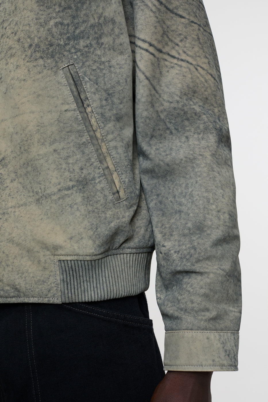 Varsity Blouson - Smokey Blue - Homme