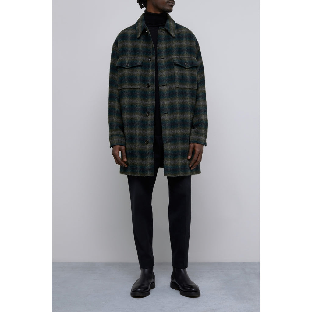 Closed - Manteau Max Over- Fir Green - Homme