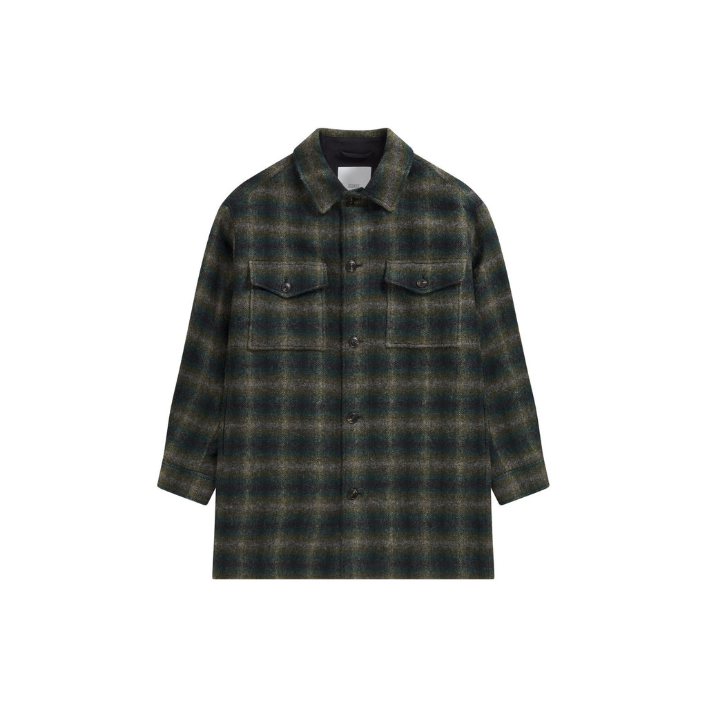 Closed - Manteau Max Over- Fir Green - Homme
