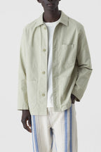 Veste De Travail - Light Moss Green - Homme