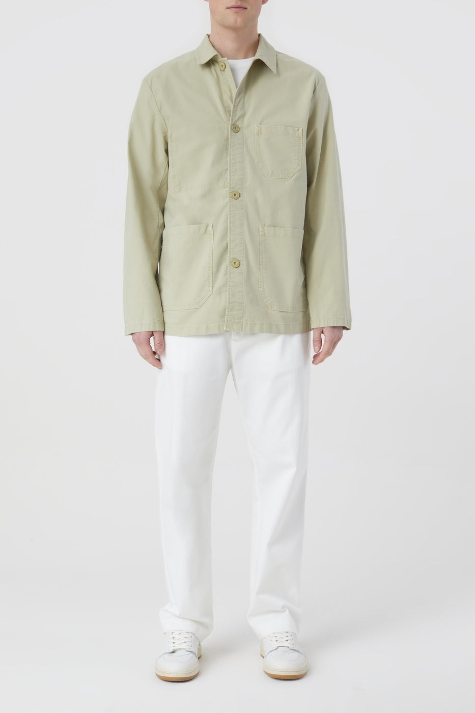 Veste De Travail - Light Moss Green - Homme
