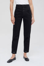Jeans Pedal Pusher - Black - Femme
