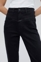Jeans Pedal Pusher - Black - Femme