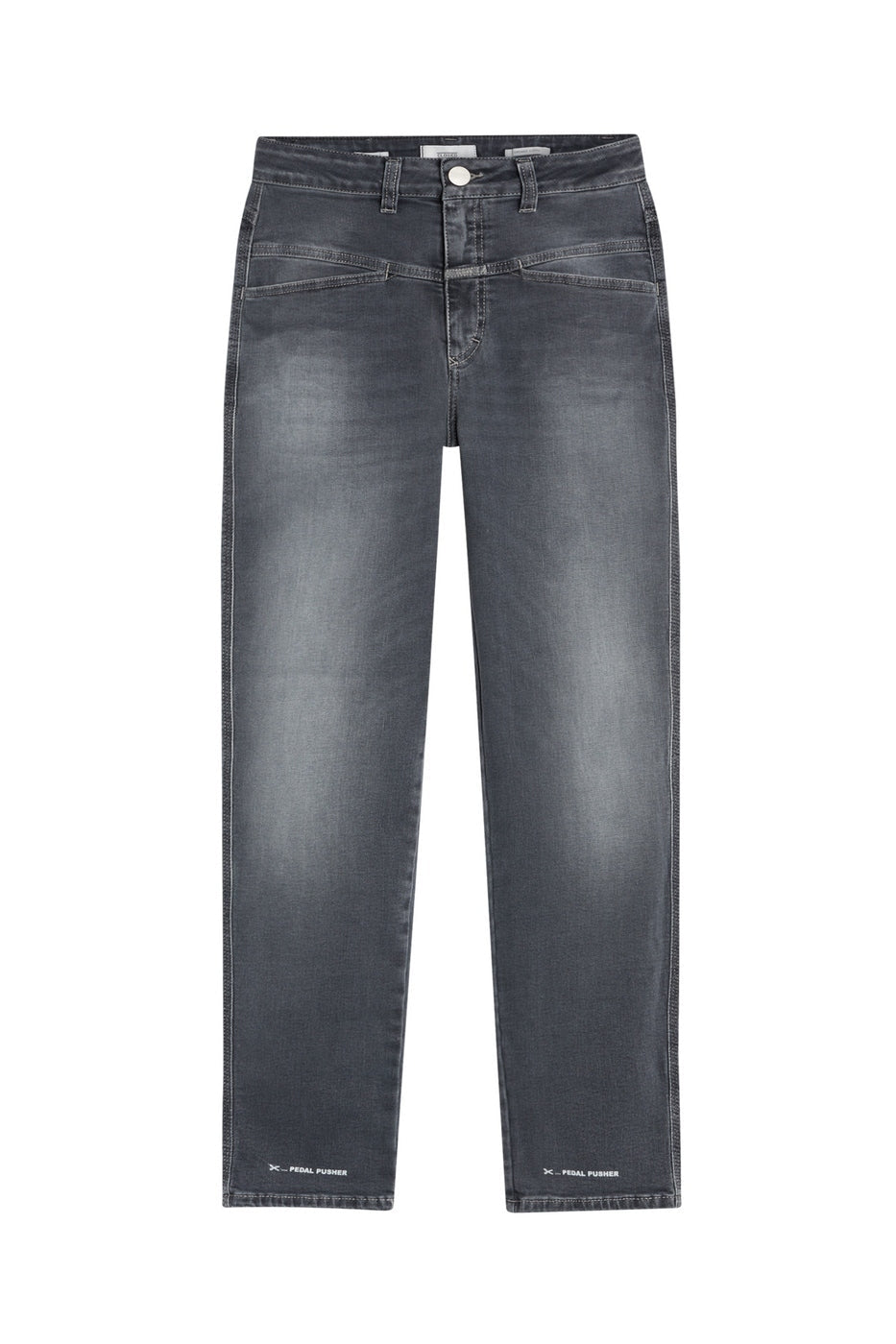 Jeans Pedal Pusher - Mid Grey - Femme