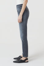 Jeans Pedal Pusher - Mid Grey - Femme