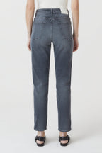 Jeans Pedal Pusher - Mid Grey - Femme