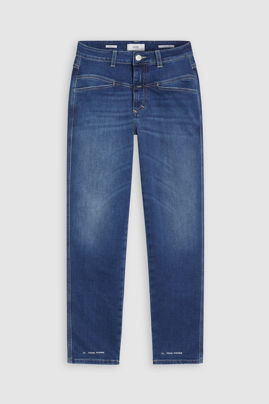 Jeans Pedal Pusher - Dark Blue - Femme