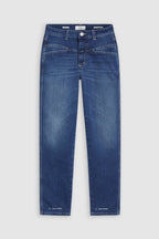 Jeans Pedal Pusher - Dark Blue - Femme
