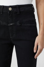 Jeans Pedal Pusher - Black - Femme
