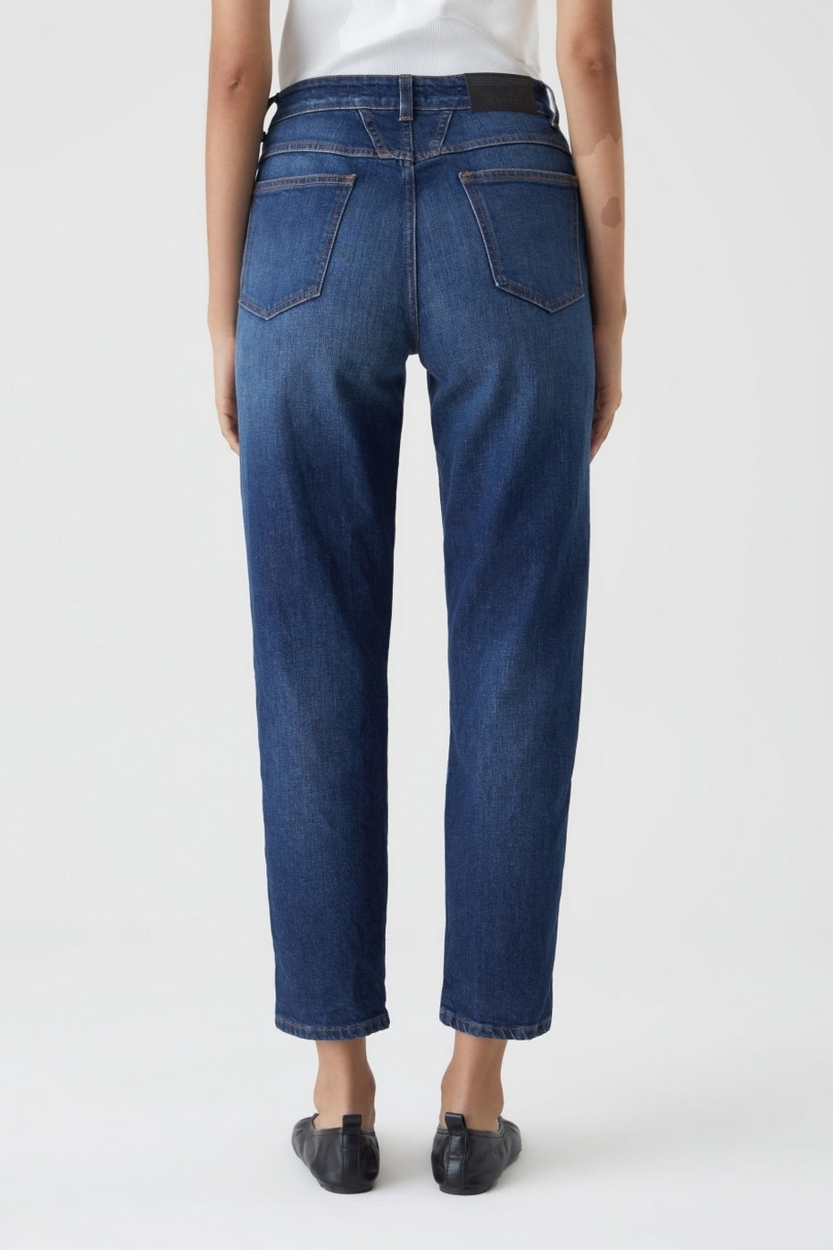 Jeans Pedal Pusher - Dark Blue - Femme