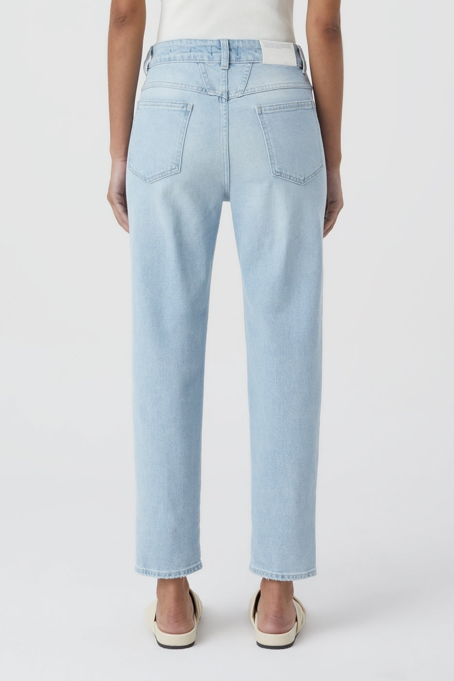 Jeans Pedal Pusher - Light Blue - Femme