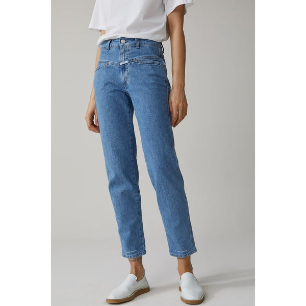Closed - Jean Closed Pedal Pusher - Bleu Moyen - Femme