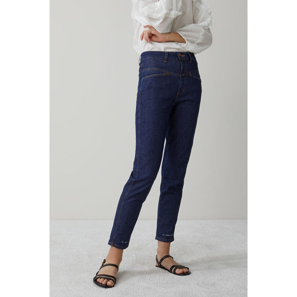 Closed - Jean Closed Pedal Pusher - Bleu Foncé - Femme