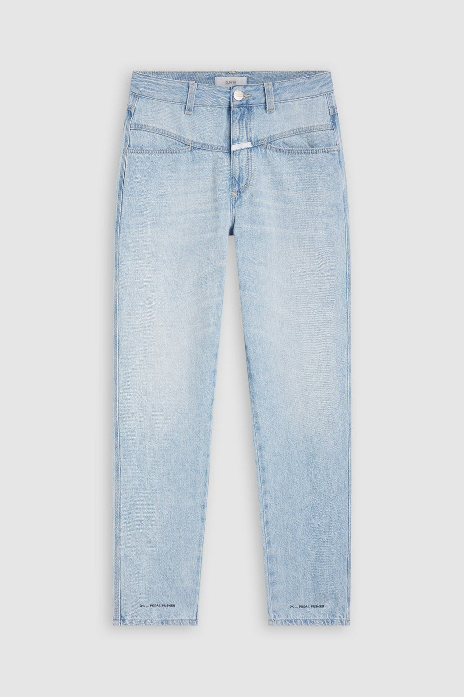 Jeans Pedal Pusher - Light Blue - Femme