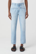 Jeans Pedal Pusher - Light Blue - Femme