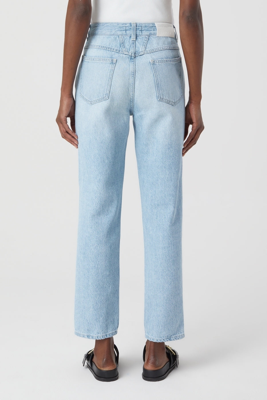 Jeans Pedal Pusher - Light Blue - Femme