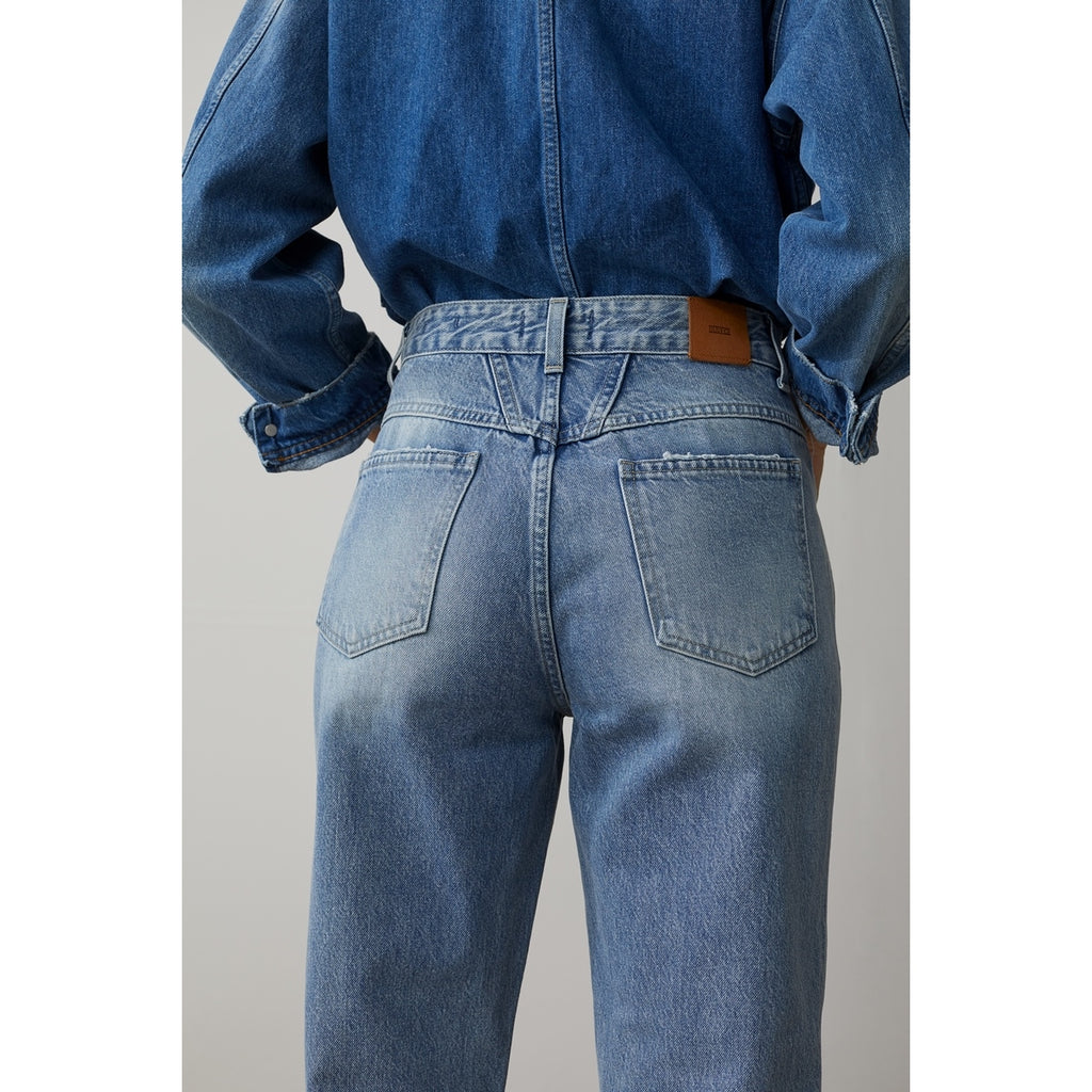 Closed - Jean Closed Pedal Pusher - Bleu Moyen - Femme