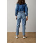 Closed - Jean Closed Pedal Pusher - Bleu Moyen - Femme
