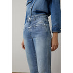 Closed - Jean Closed Pedal Pusher - Bleu Moyen - Femme