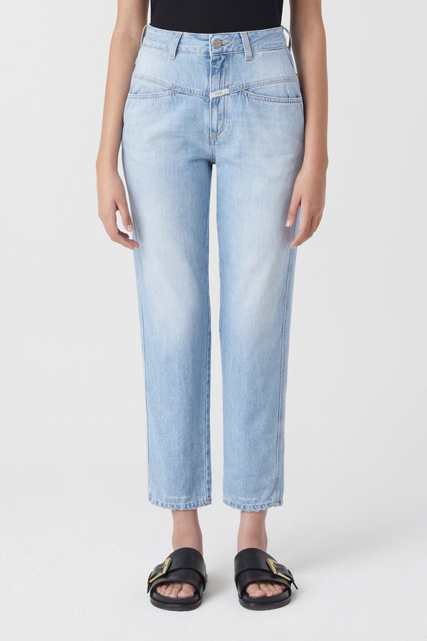 Jeans Pedal Pusher - Light Blue - Femme