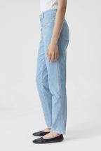 Jeans Pedal Pusher - Light Blue - Femme