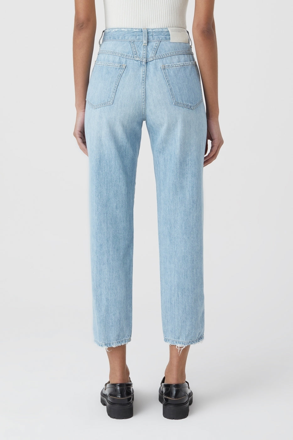 Jeans Pedal Pusher - Light Blue - Femme