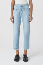 Jeans Pedal Pusher - Light Blue - Femme