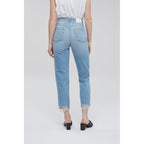 Closed - Jean Pedal Pusher - Mid Blue - Femme