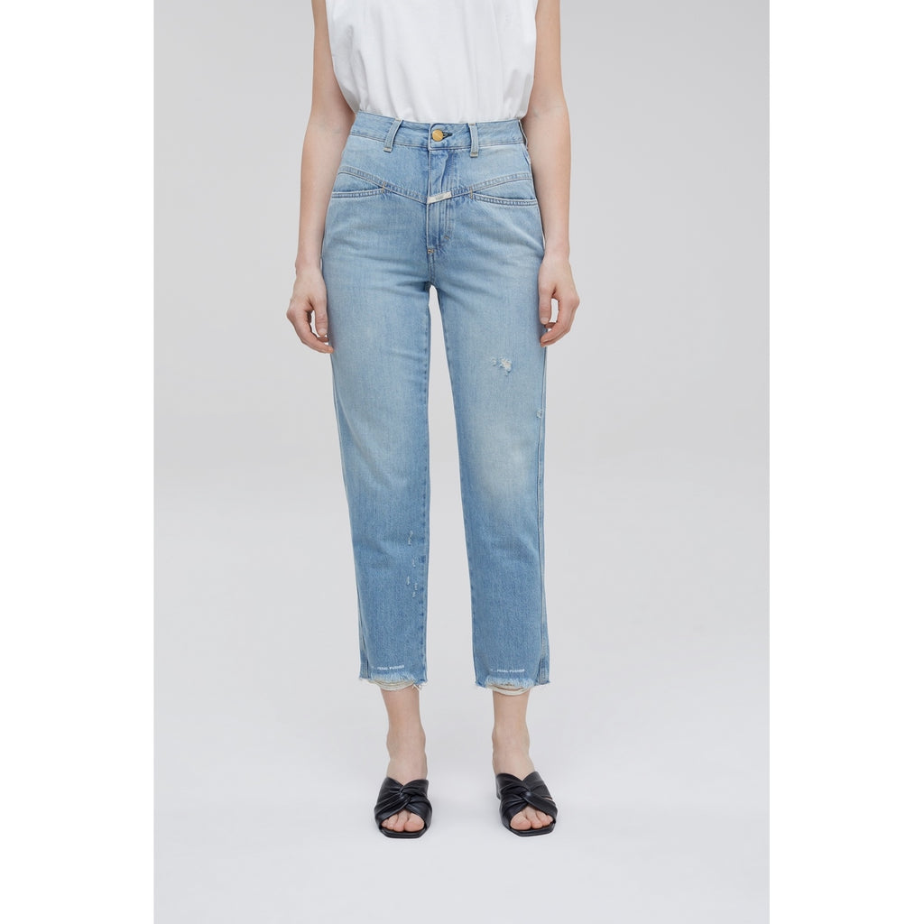 Closed - Jean Pedal Pusher - Mid Blue - Femme