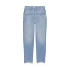 Closed - Jean Pedal Pusher - Mid Blue - Femme