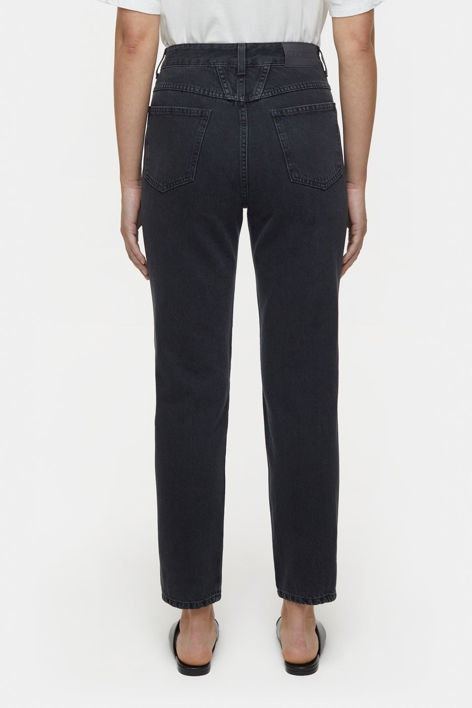 Jeans Pedal Pusher - Dark Grey - Femme