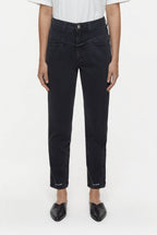 Jeans Pedal Pusher - Dark Grey - Femme