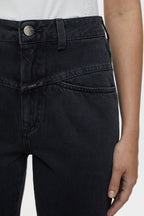 Jeans Pedal Pusher - Dark Grey - Femme