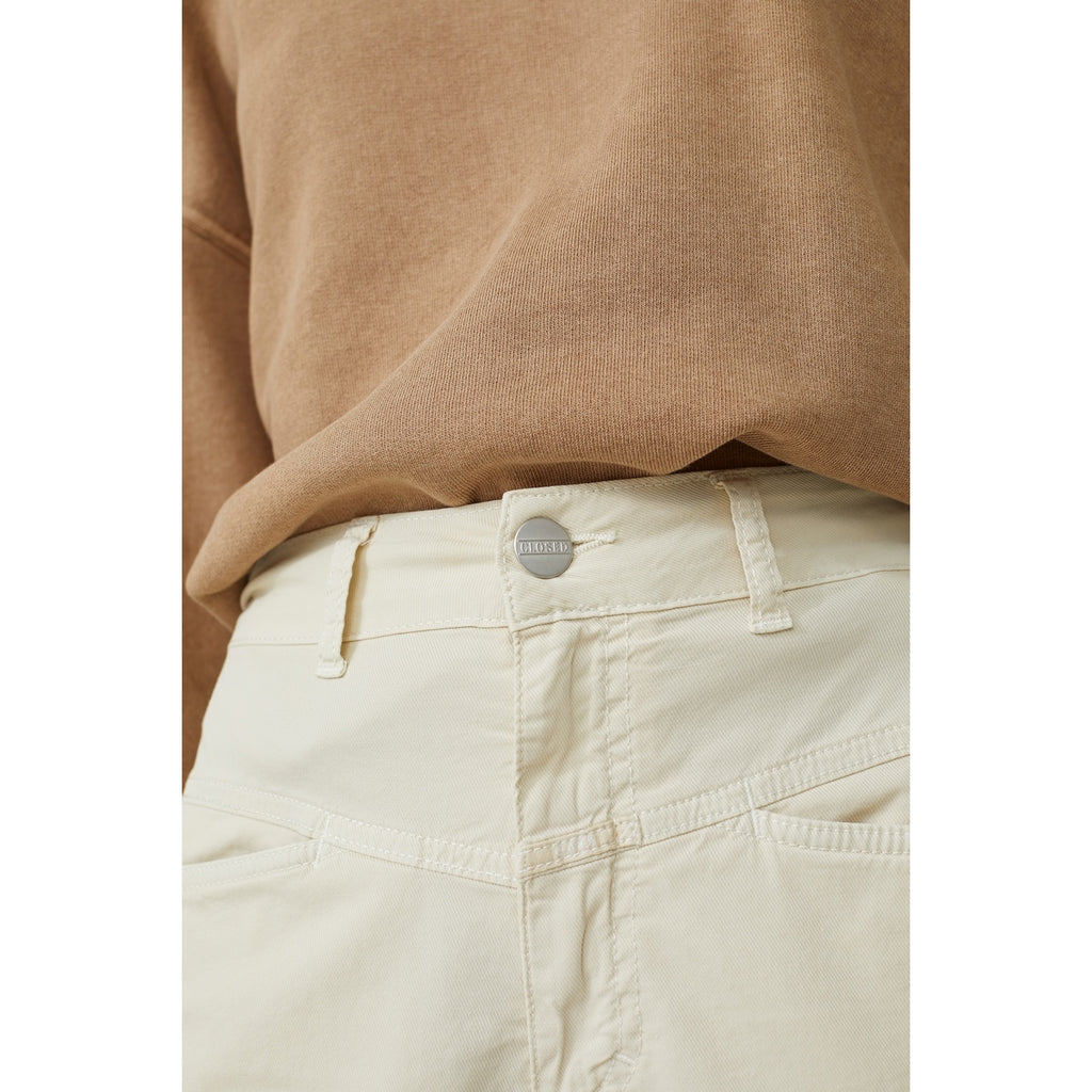 Closed - Pantalon Closed Pedal Pusher - Beige - Femme