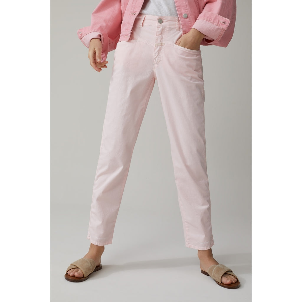 Closed - Pantalon Closed Pedal Pusher - Rose Clair - Femme
