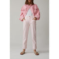 Closed - Pantalon Closed Pedal Pusher - Rose Clair - Femme