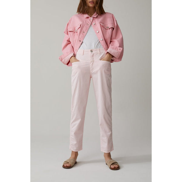 Closed - Pantalon Closed Pedal Pusher - Rose Clair - Femme