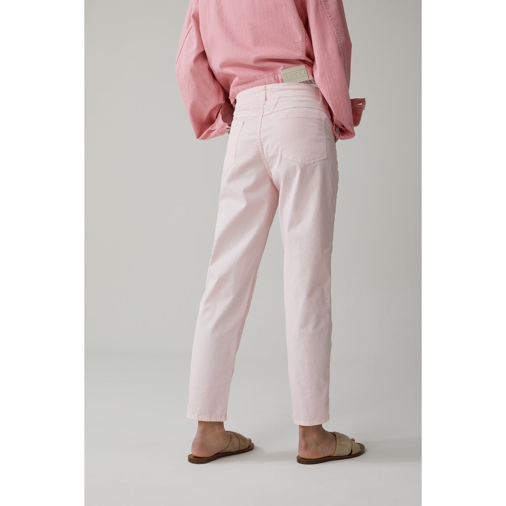 Closed - Pantalon Closed Pedal Pusher - Rose Clair - Femme