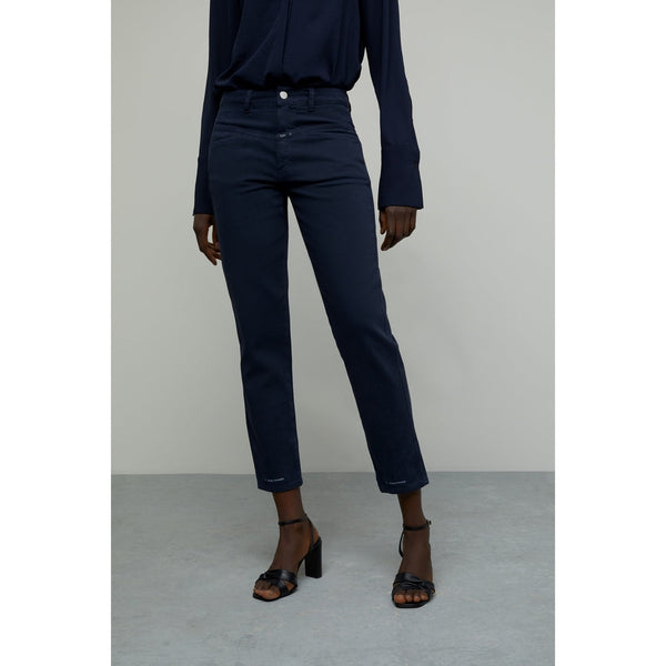 Closed - Pantalon Closed Pedal Pusher - Noir Nuit - Femme