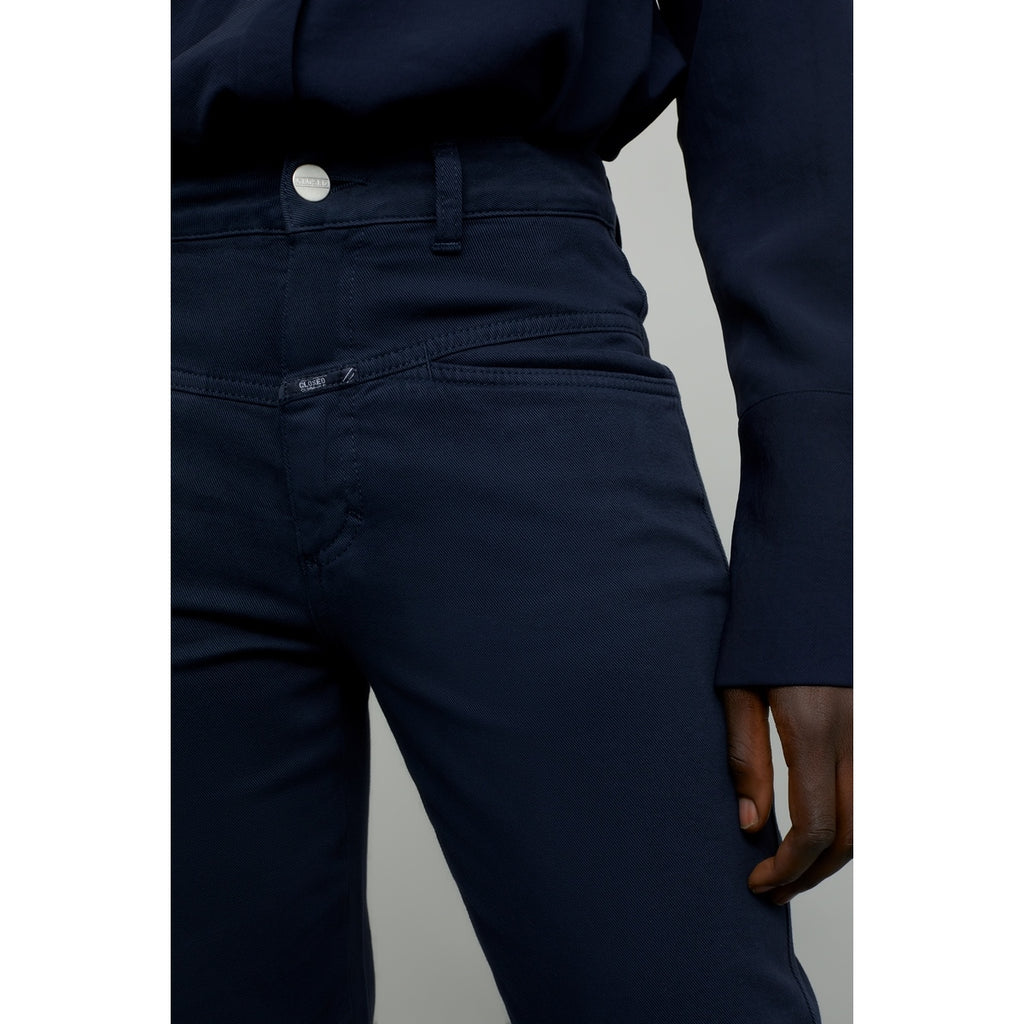 Closed - Pantalon Closed Pedal Pusher - Noir Nuit - Femme
