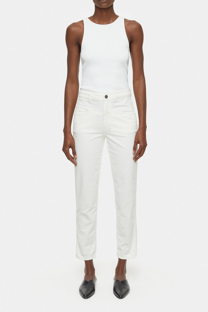 Pantalon Pedal Pusher - Ivory - Femme