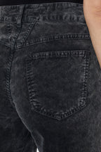 Pantalon Pedal Pusher - Washed Black - Femme