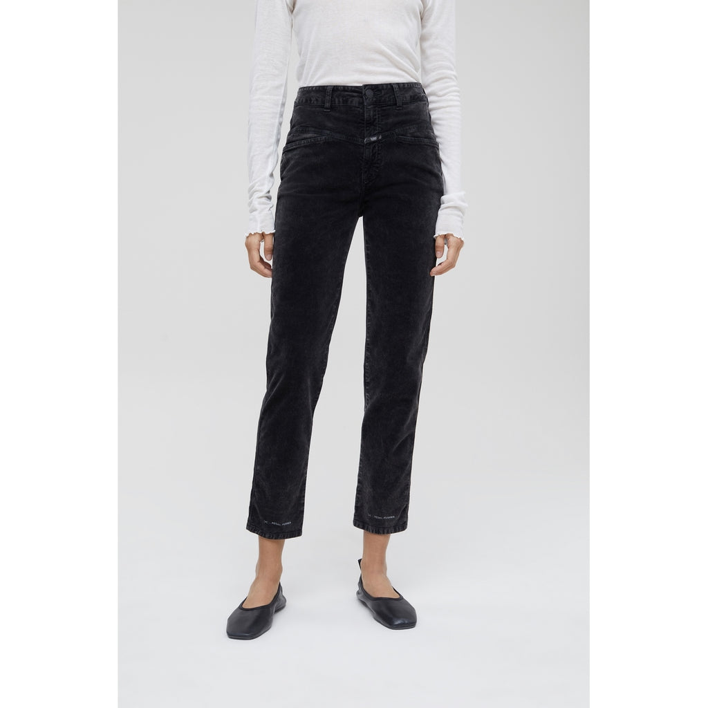 Closed - Pantalon Pedal Pusher - Washed Black - Femme
