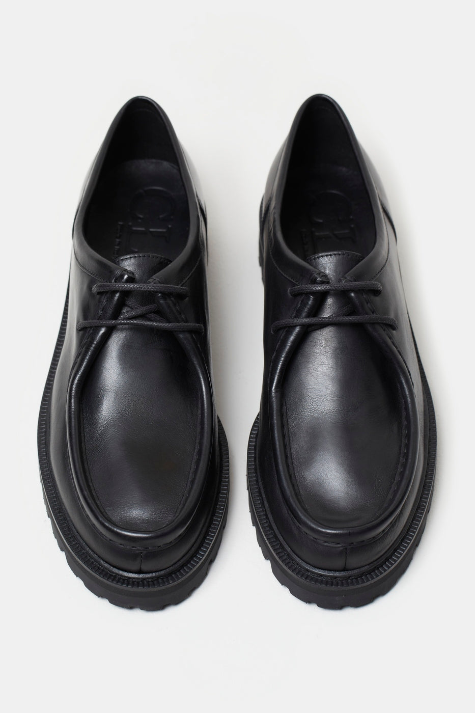 Lace Up - Black - Homme