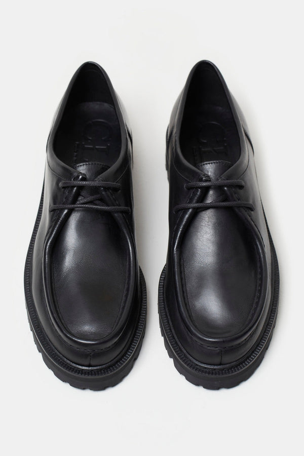 Lace Up - Black - Homme