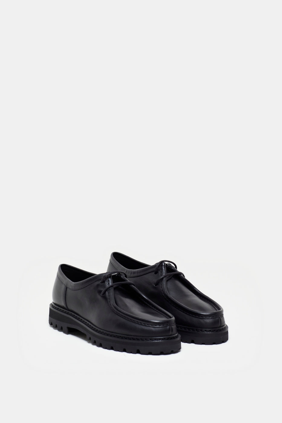 Lace Up - Black - Homme