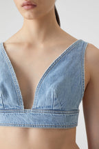 Soutien-Gorge En Denim