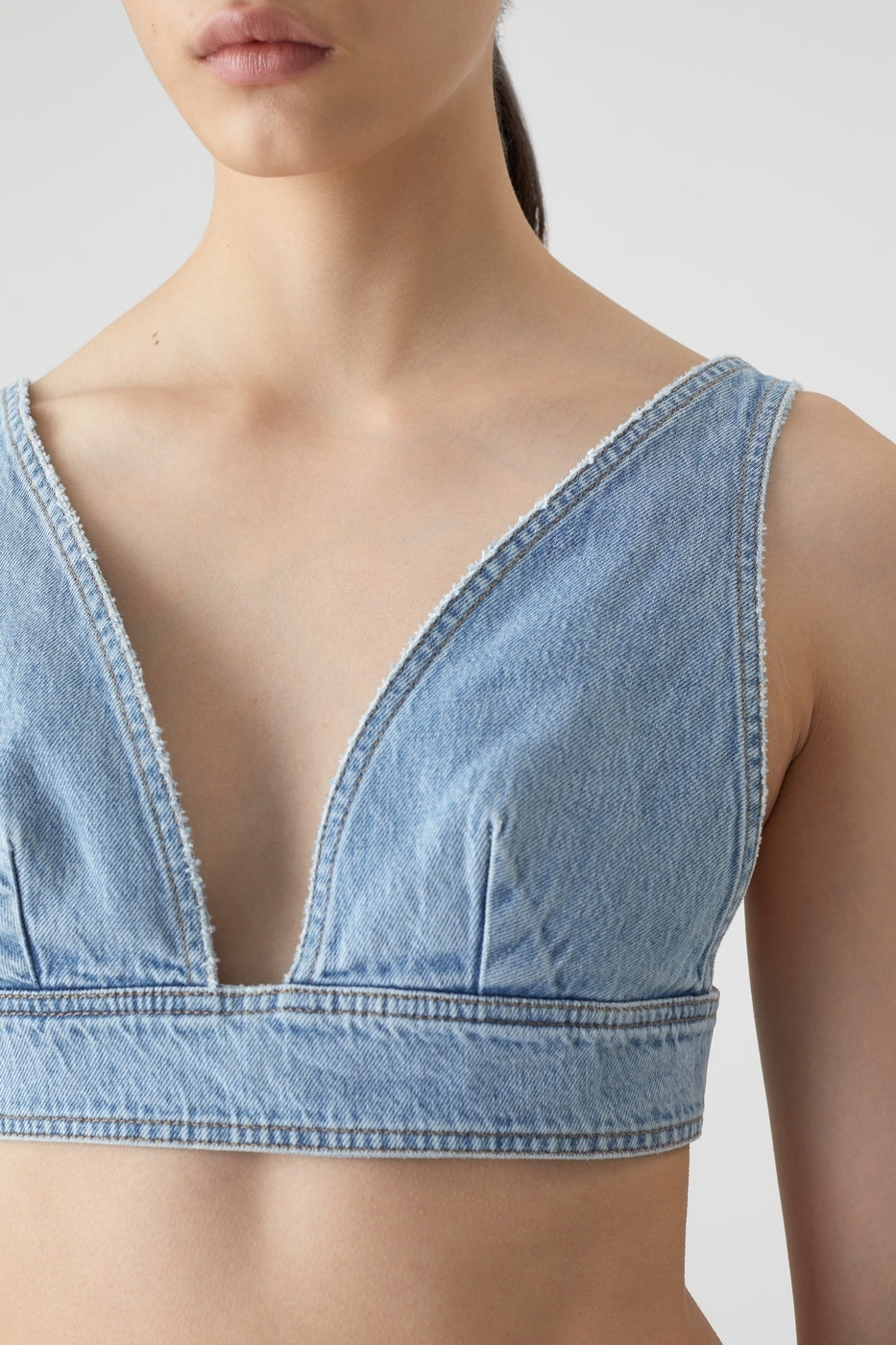Soutien-Gorge En Denim