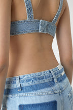Soutien-Gorge En Denim