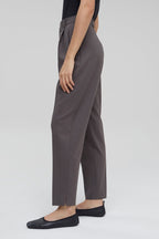 Closed - Pantalon Slim En Laine - Gris - Femme